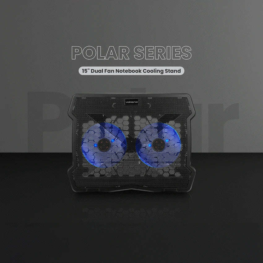 Volkano Polar Series 15" Dual Fan Notebook Cooling Stand