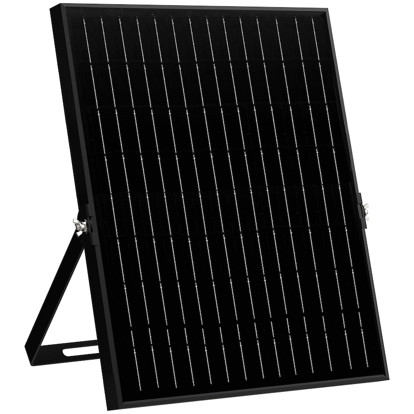 Ellies Nebula Series 300W Solar Flood Light  with 3CCT -BK
