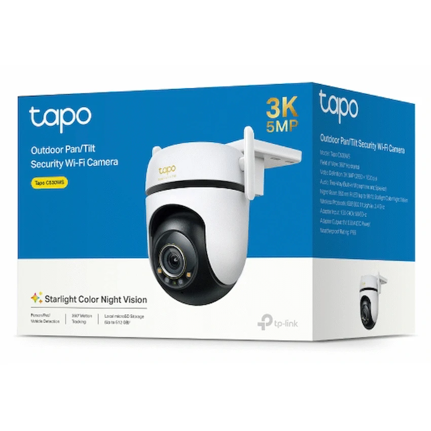 TP-Link Tapo C530WS Outdoor Pan/Tilt Security Wi-Fi Camera