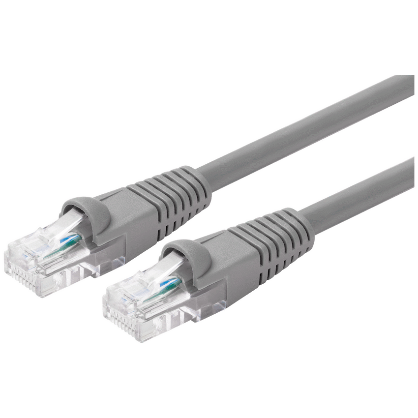 Volkano Network Series RJ-45 Network Cable, CAT5, 5m - Grey