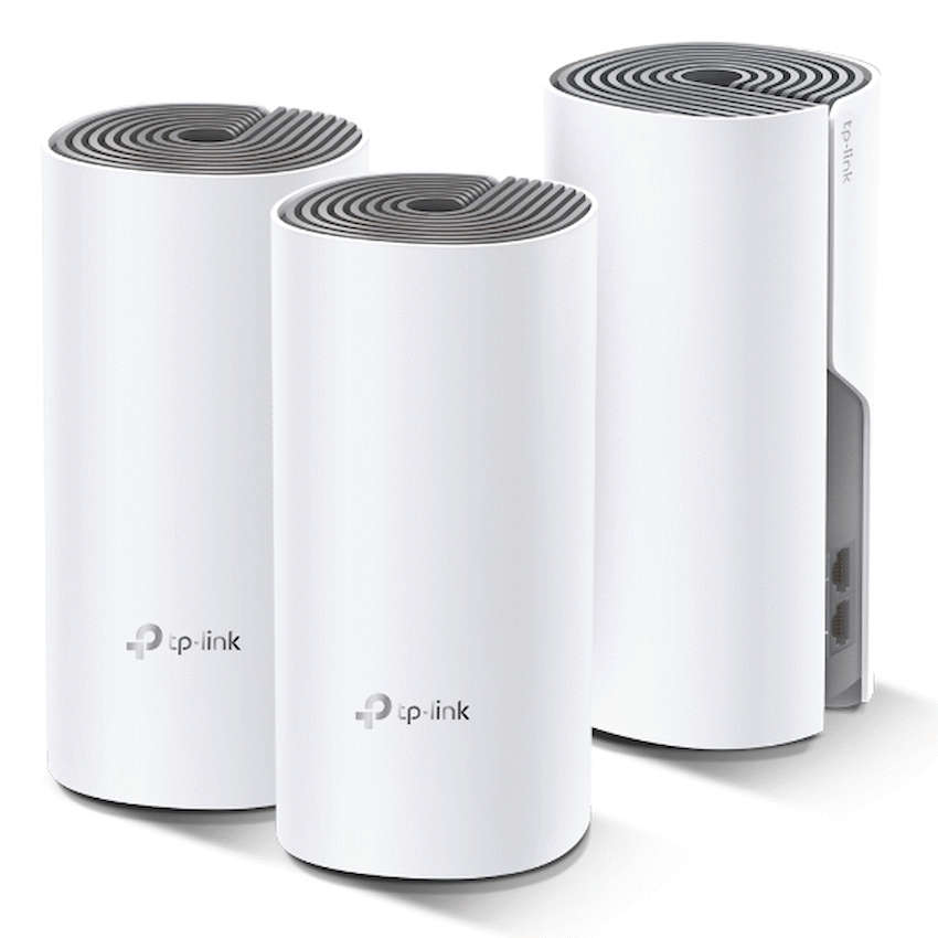 TP-Link Deco E4 (3-Pack) AC1200 Whole-Home Mesh Wi-Fi System