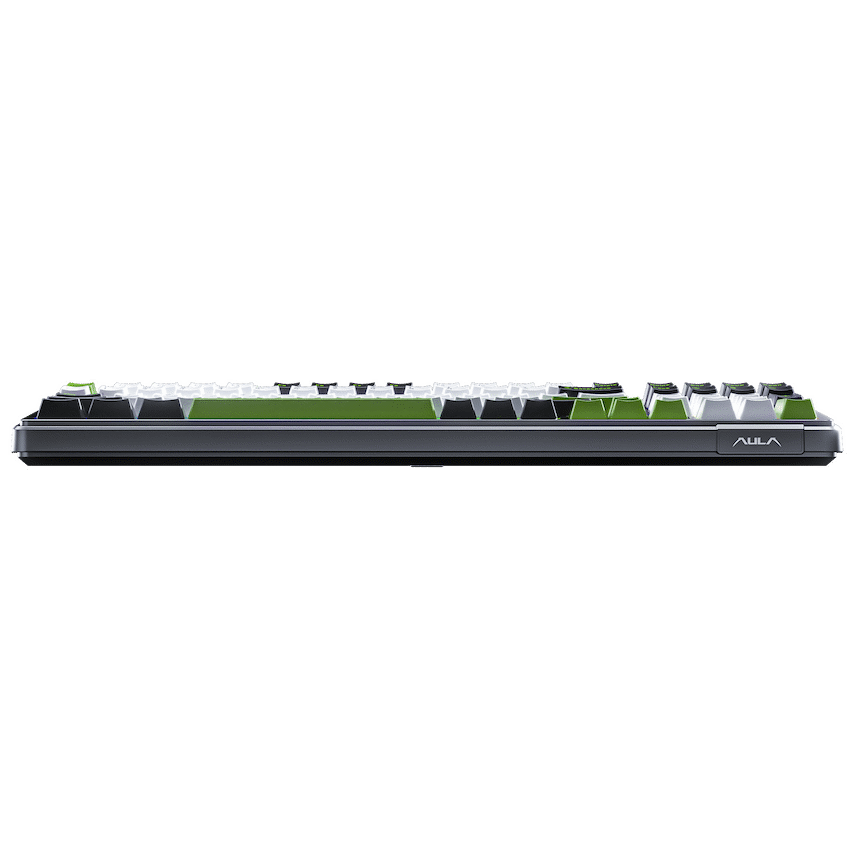 Aula Mechanical Gasket 80% Keyboard Multimode - Black/White/Grey