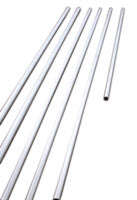50mm Aluminium Pole - 6m - 5mm Sidewall