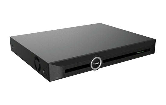 Tiandy 20CH Embedded Linux NVR, 16 Port PoE, Up to 8MP, 4k Resolution, 2 x HDD - Lite Series, S+2...