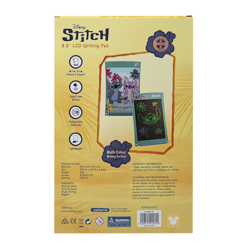 Disney Stitch 8.5in LCD Writing Pad
