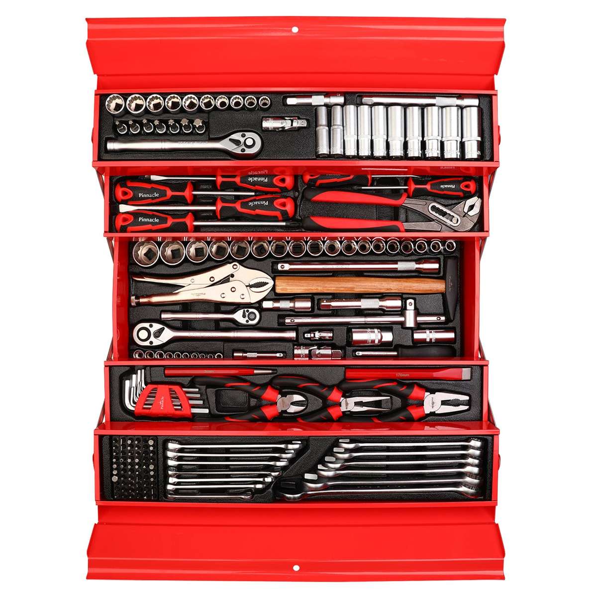 Pinnacle 166pcs Cantilever Tool Box Set