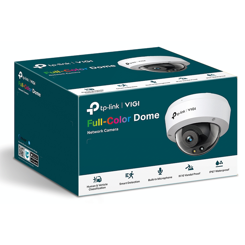 TP-Link Vigi C250 5MP 4mm Full-Color Dome Network Camera