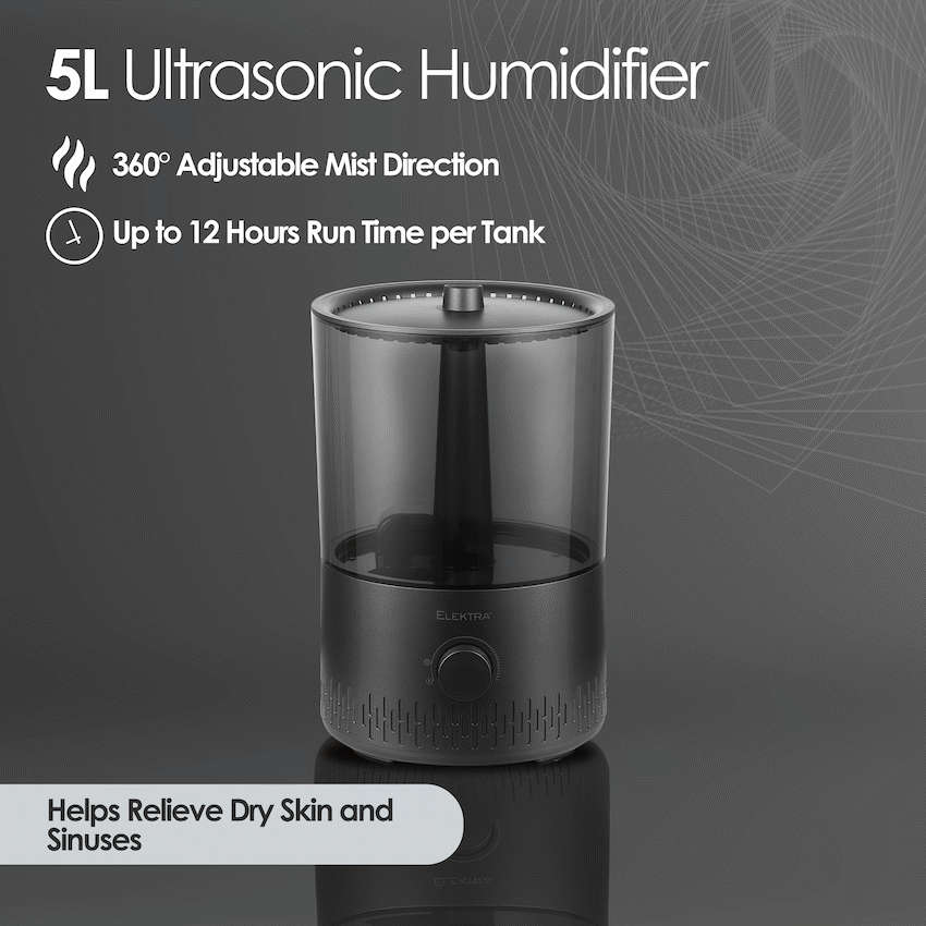 Elektra 5L Ultrasonic Humidifier