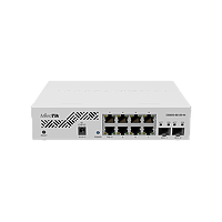 MikroTik Cloud Smart Switch 8 Port Gigabit 2SFP+ PoE Input | CSS610-8G-2S+IN