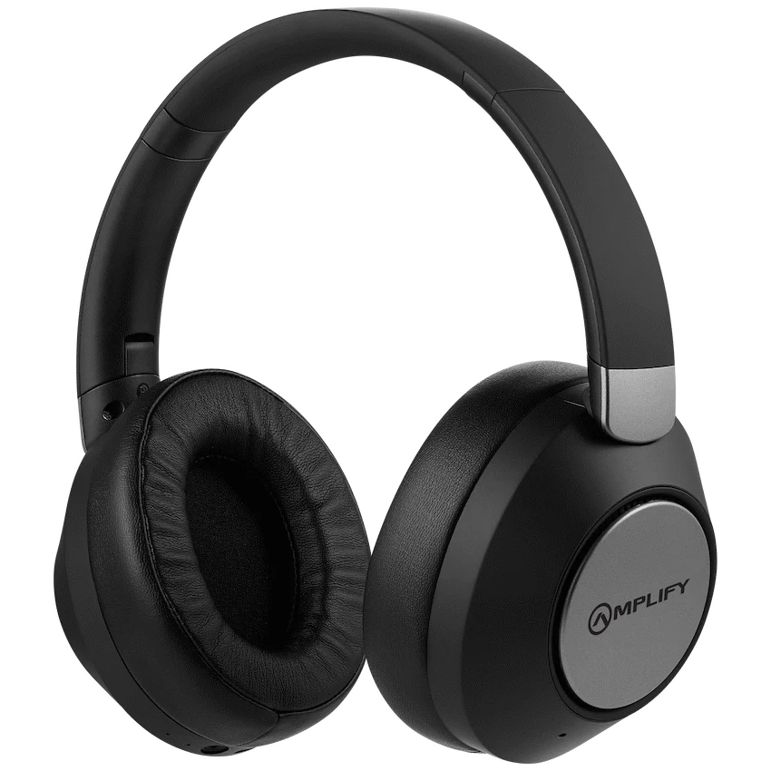 Amplify Onyx Bluetooth Wireless Headphones with ANC - Black