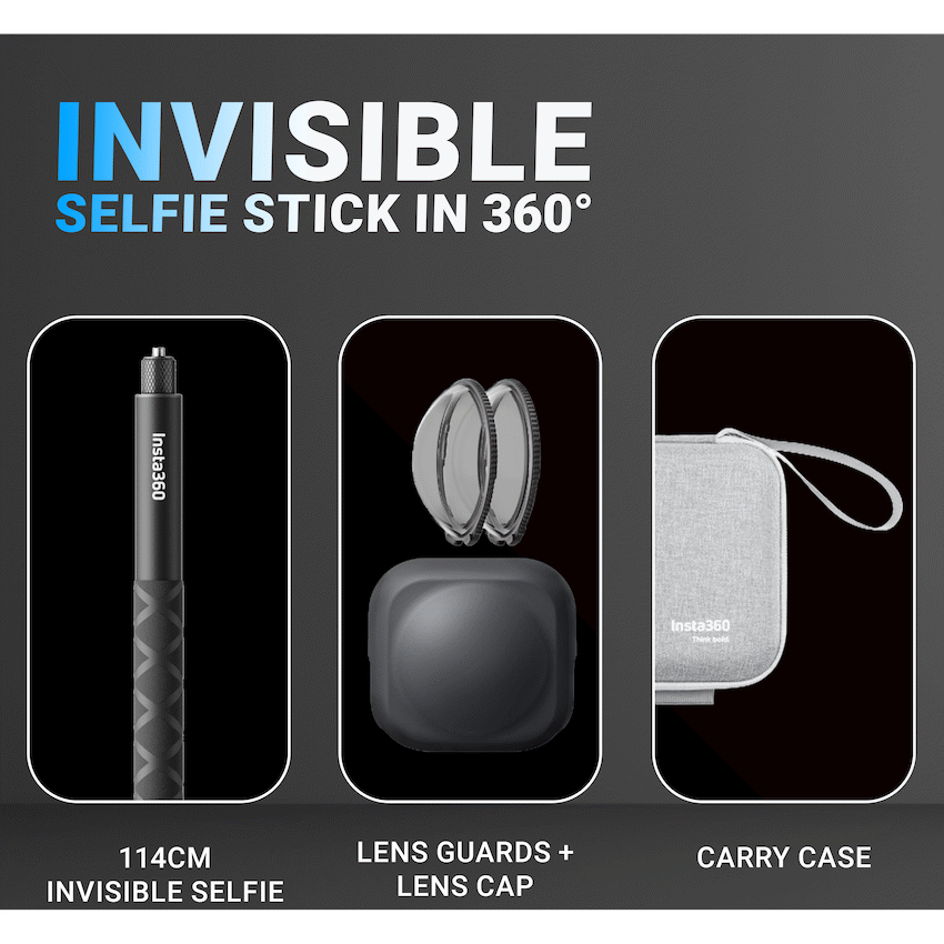 Insta360 X5 Essential Bundle Black