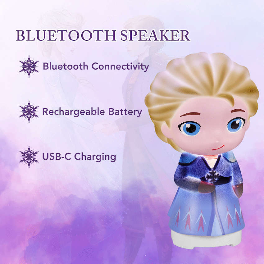 Disney Frozen Bluetooth Speaker with Mood Light