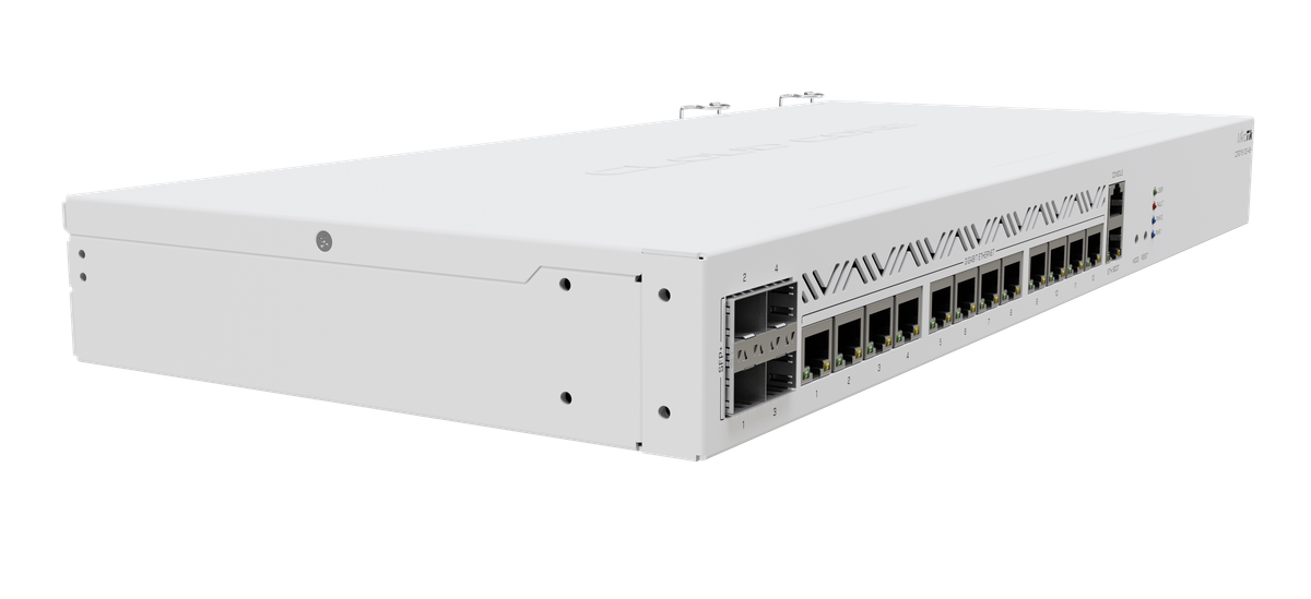MikroTik Cloud Core 12 Port Gigabit 4SFP+ 16 Core Router | MT-RBCCR2116-12G-4S+