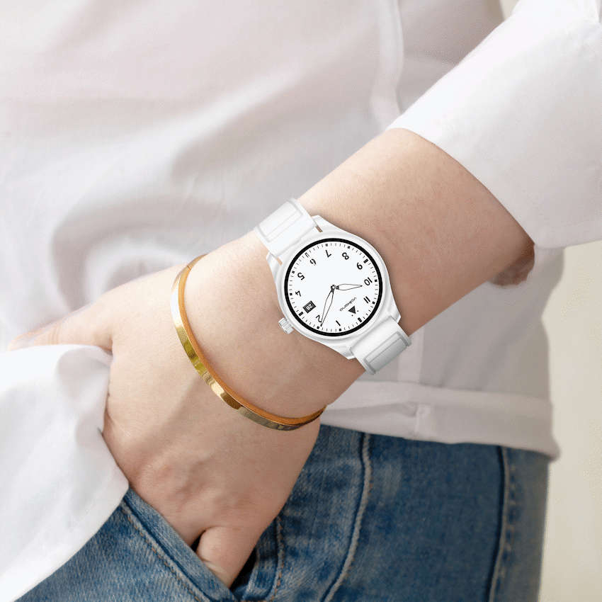 Volkano Eon Series Smartwatch - White