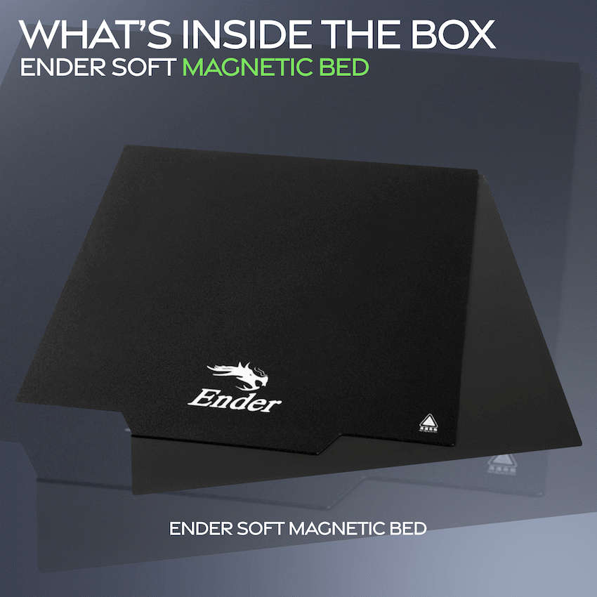 Ender Soft Magnetic Bed - 235x235 Ender-3 V2_Ender-3_Ender-3_KR_Ender-3 Pro_Ender-3S_CR20_CP-01_