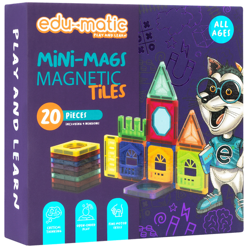 20 Magnetic Tiles and Windows