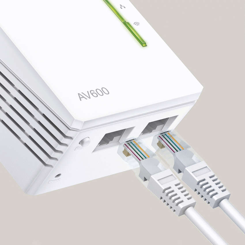 TP-Link TL-WPA4220 TKIT Twin AV600 Powerline Wi-Fi Kit