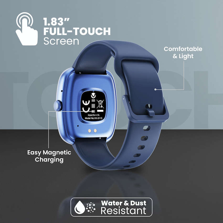 Volkano Elevate Series Smartwatch - Blue