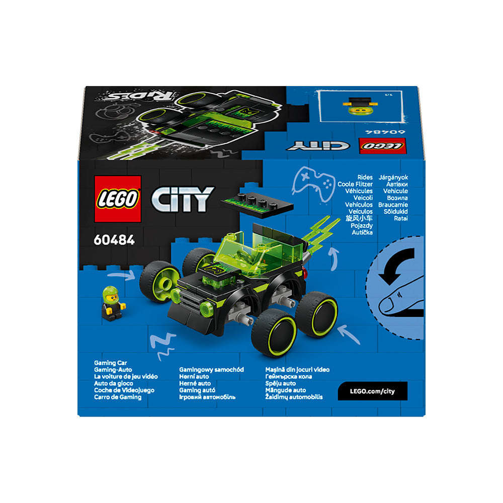 LEGO® City Rides  Gaming Race Car - Model Car Kit 60484