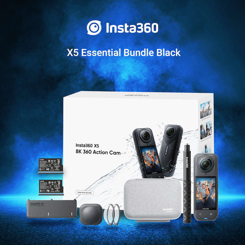Insta360 X5 Essential Bundle Black