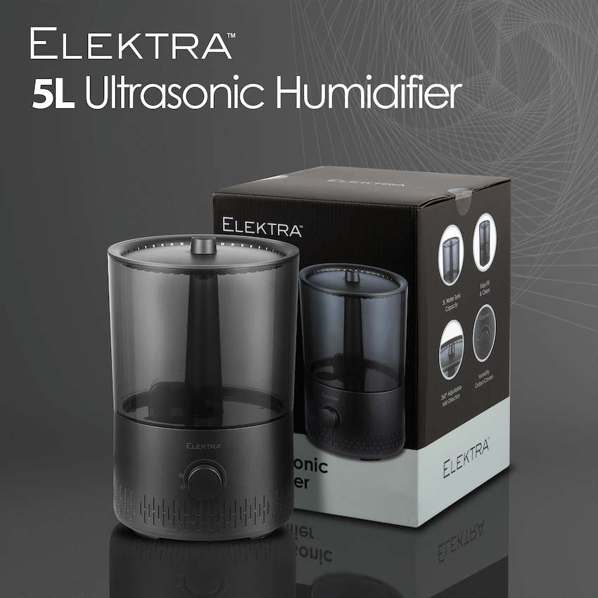 Elektra 5L Ultrasonic Humidifier