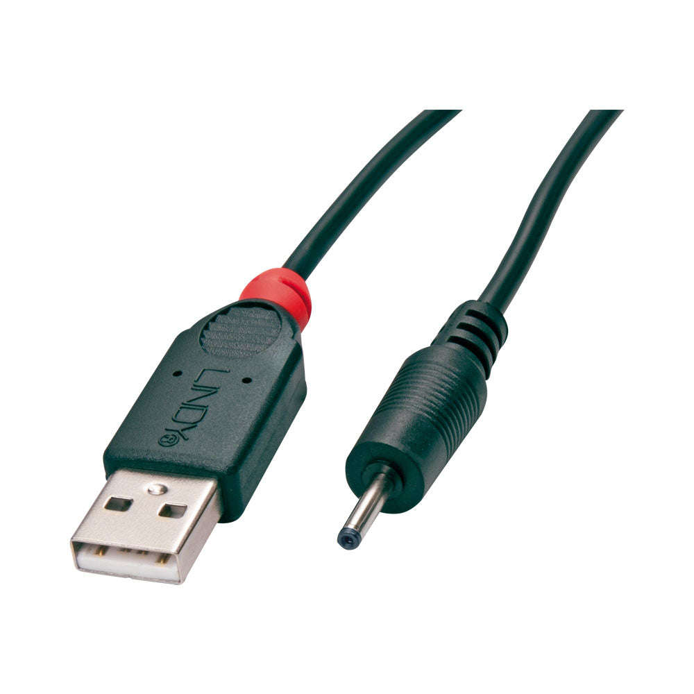 LINDY 1.5M USB TO 2.5/0.7MM DC ADAPTER (70265)