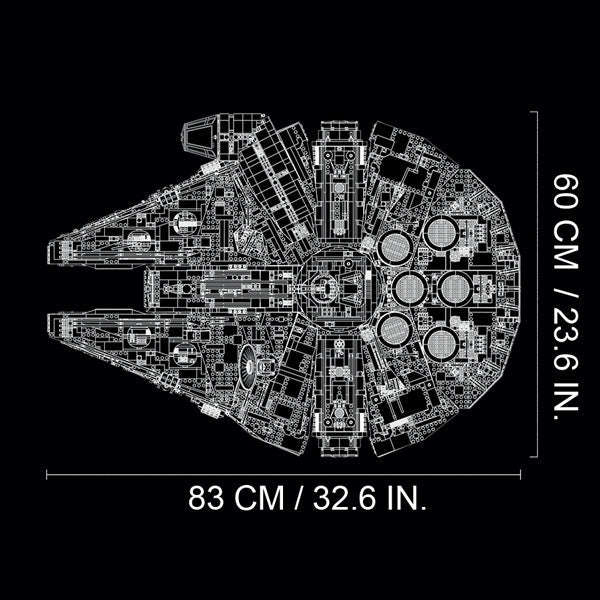 LEGO® Star Wars Millennium Falcon Collectible Building Kit 75192