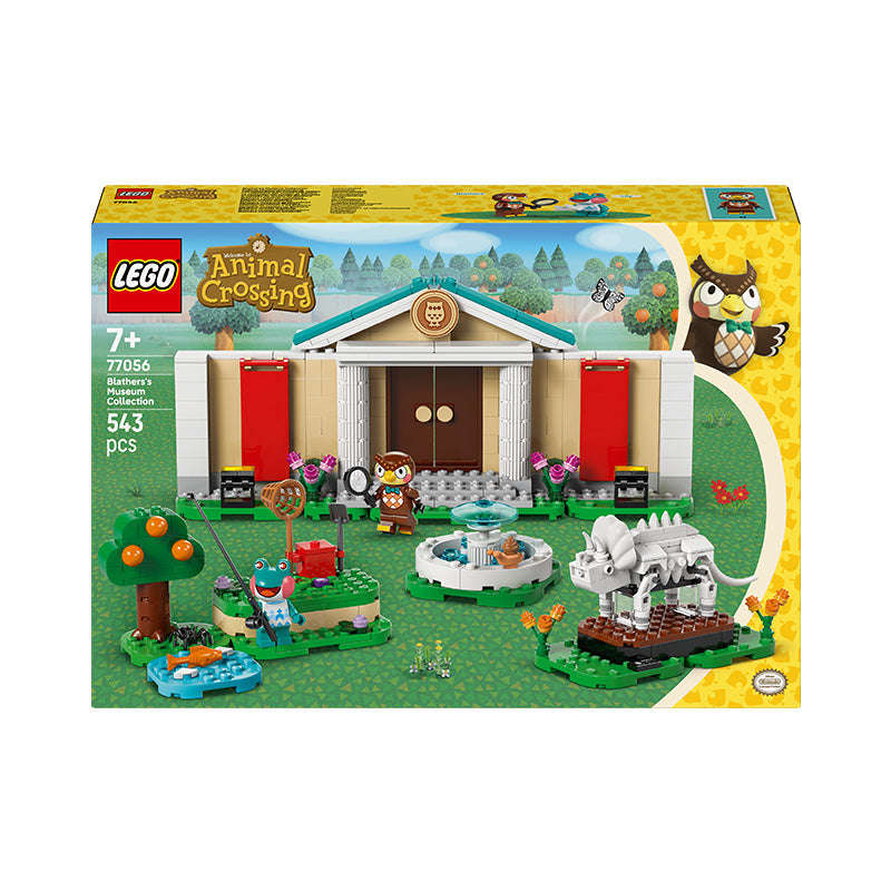 LEGO® Animal Crossing Blatherss Museum Collection Model Kit Building Set 77056
