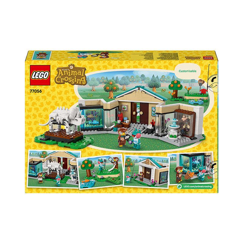 LEGO® Animal Crossing Blatherss Museum Collection Model Kit Building Set 77056
