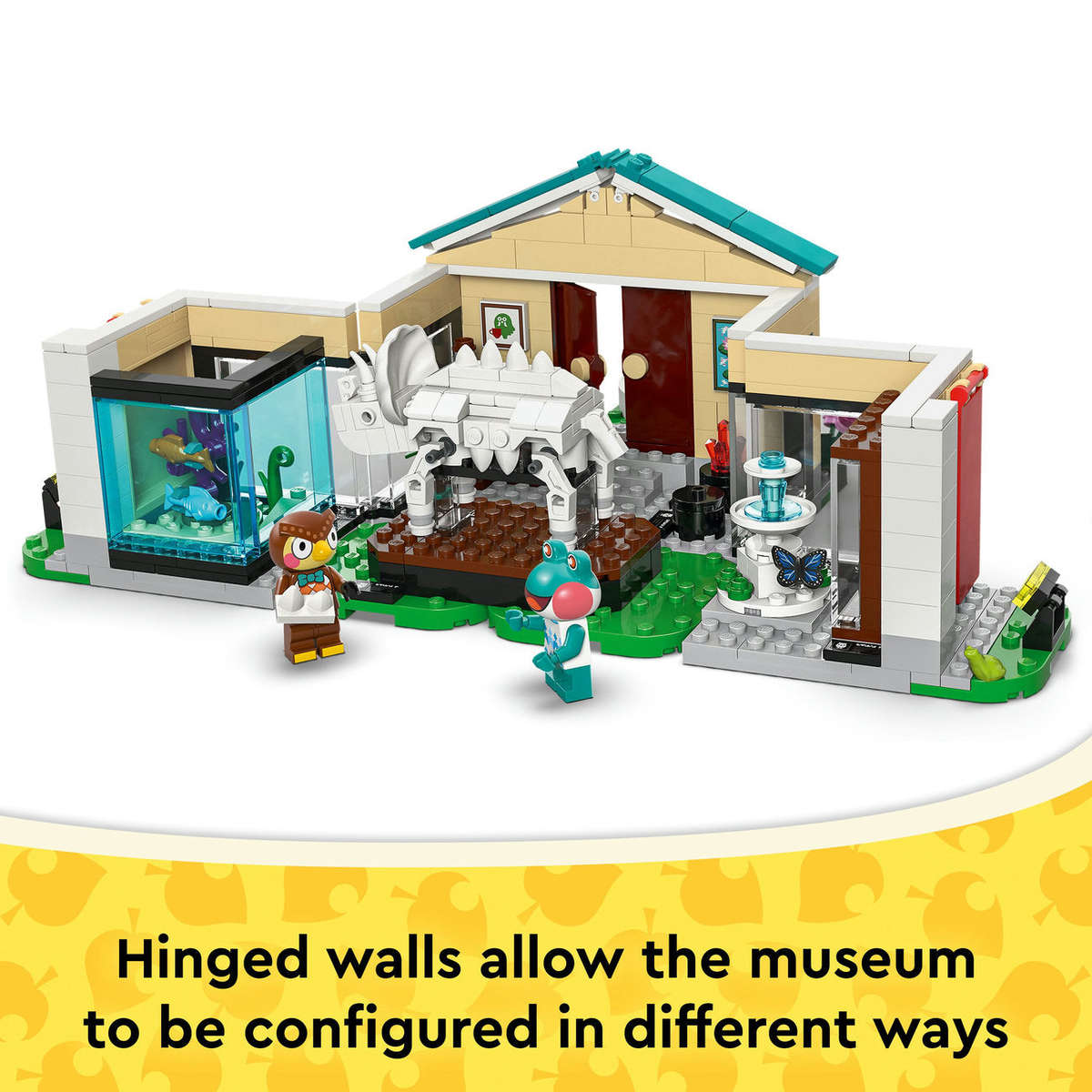 LEGO® Animal Crossing Blatherss Museum Collection Model Kit Building Set 77056