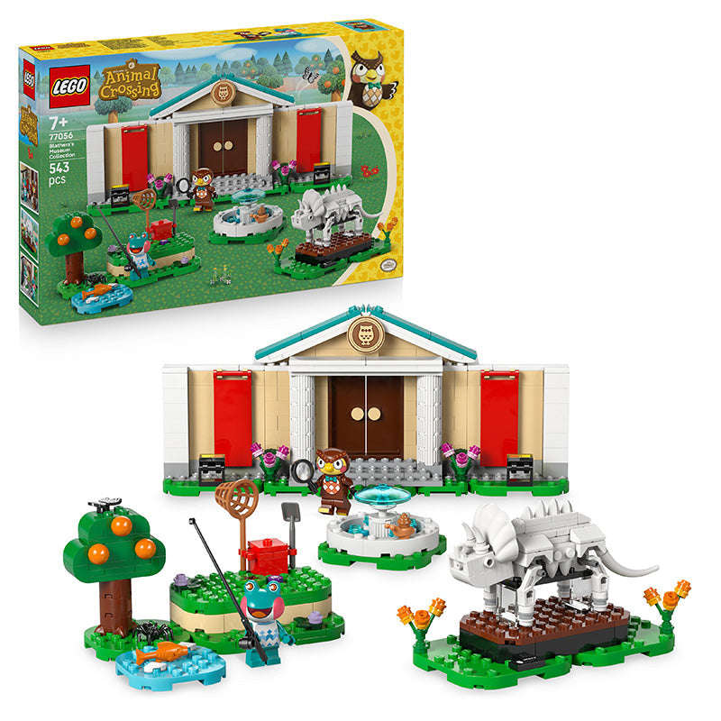 LEGO® Animal Crossing Blatherss Museum Collection Model Kit Building Set 77056