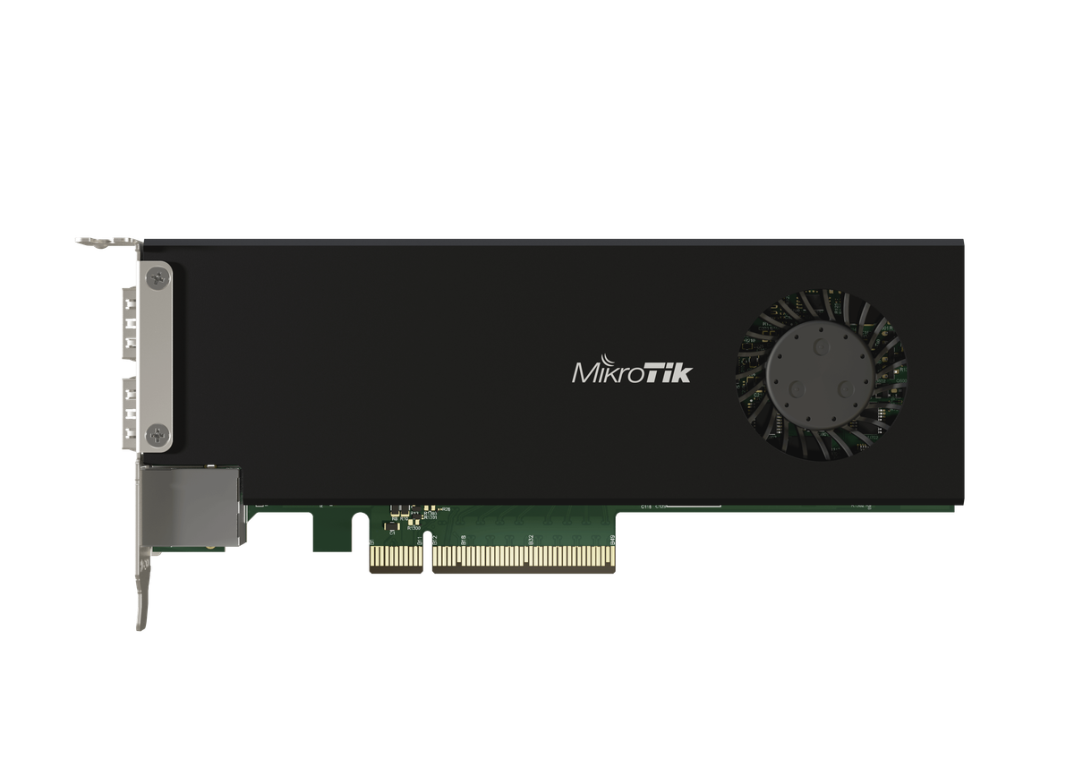 MikroTik Cloud Core 2 Port SFP28 4 Core Smart PCIe network interface card | CCR2004-1G-2XS-PCIe