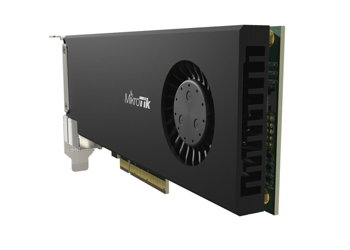 MikroTik Cloud Core 2 Port SFP28 4 Core Smart PCIe network interface card | CCR2004-1G-2XS-PCIe