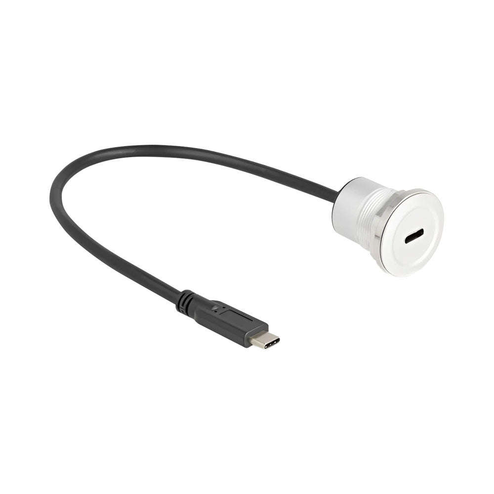 DELOCK 88183 10GBPS USB TYPE-C BUILT-IN FEMALE WITH CABLE PLUG