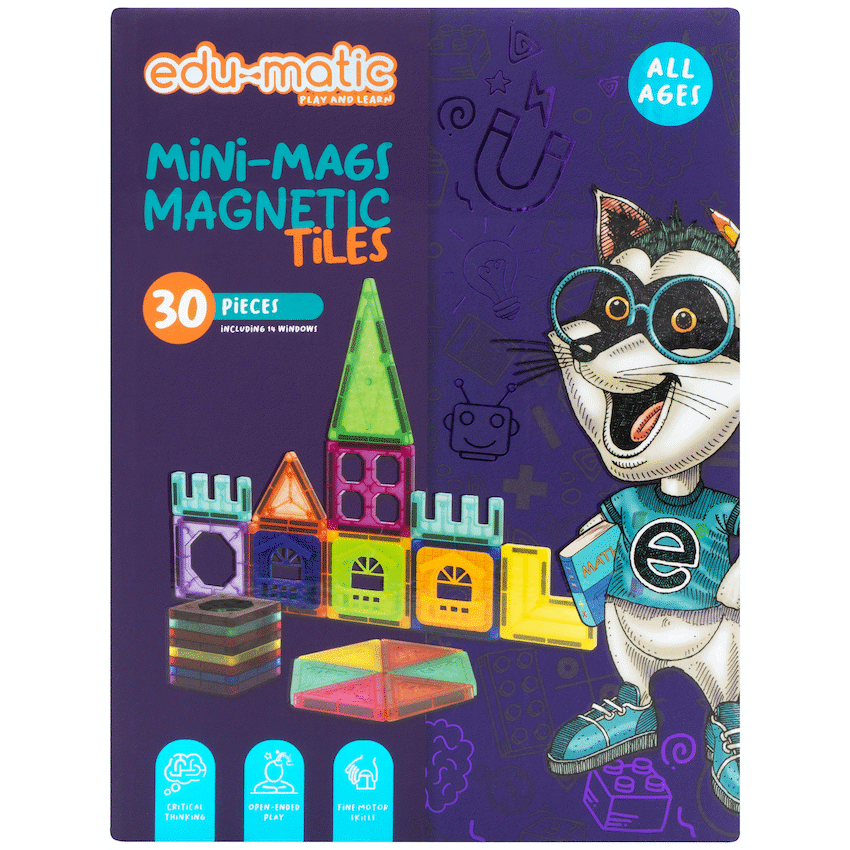20 Magnetic Tiles and Windows