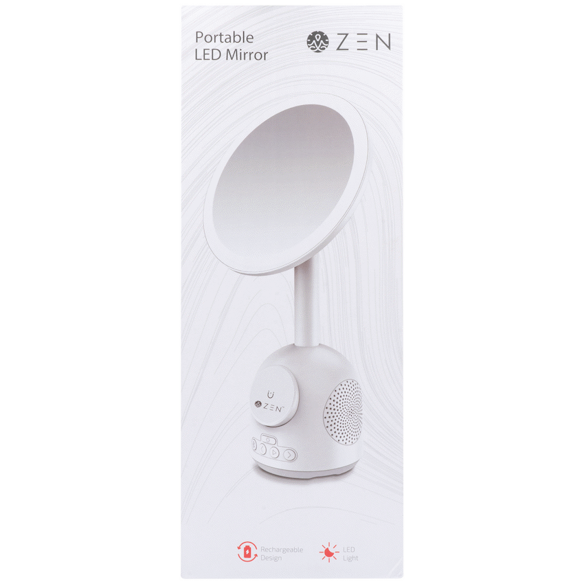 ZEN Unify Series Wireless Phone Charger with Bluetooth Speaker - White