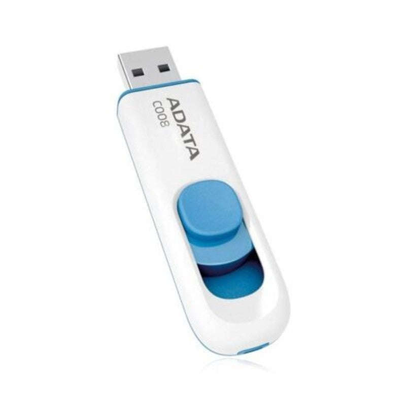 ADATA USB 2.0 RETRACTABLE 32GB BLK/RED