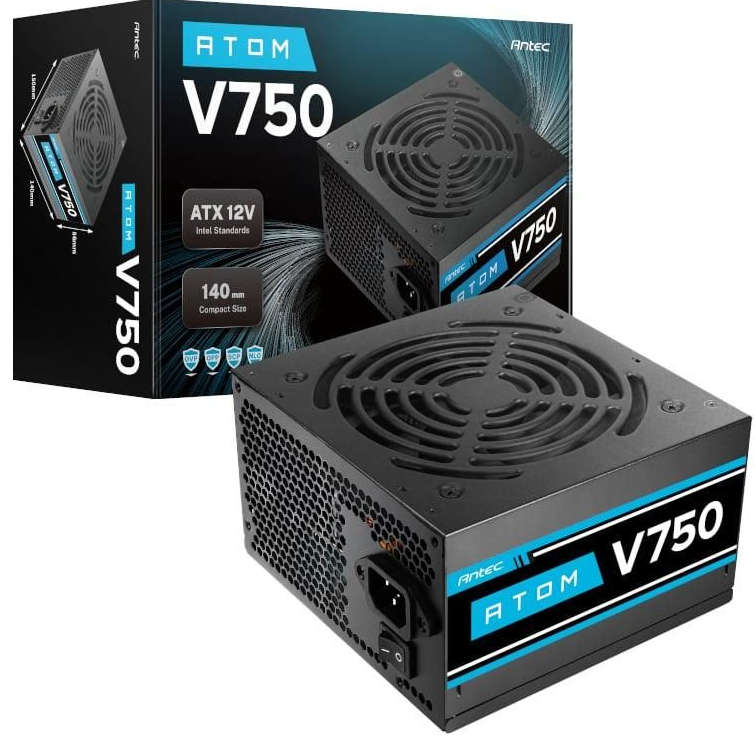 Antec Atom V750 750W Non-Modular ATX Power Supply