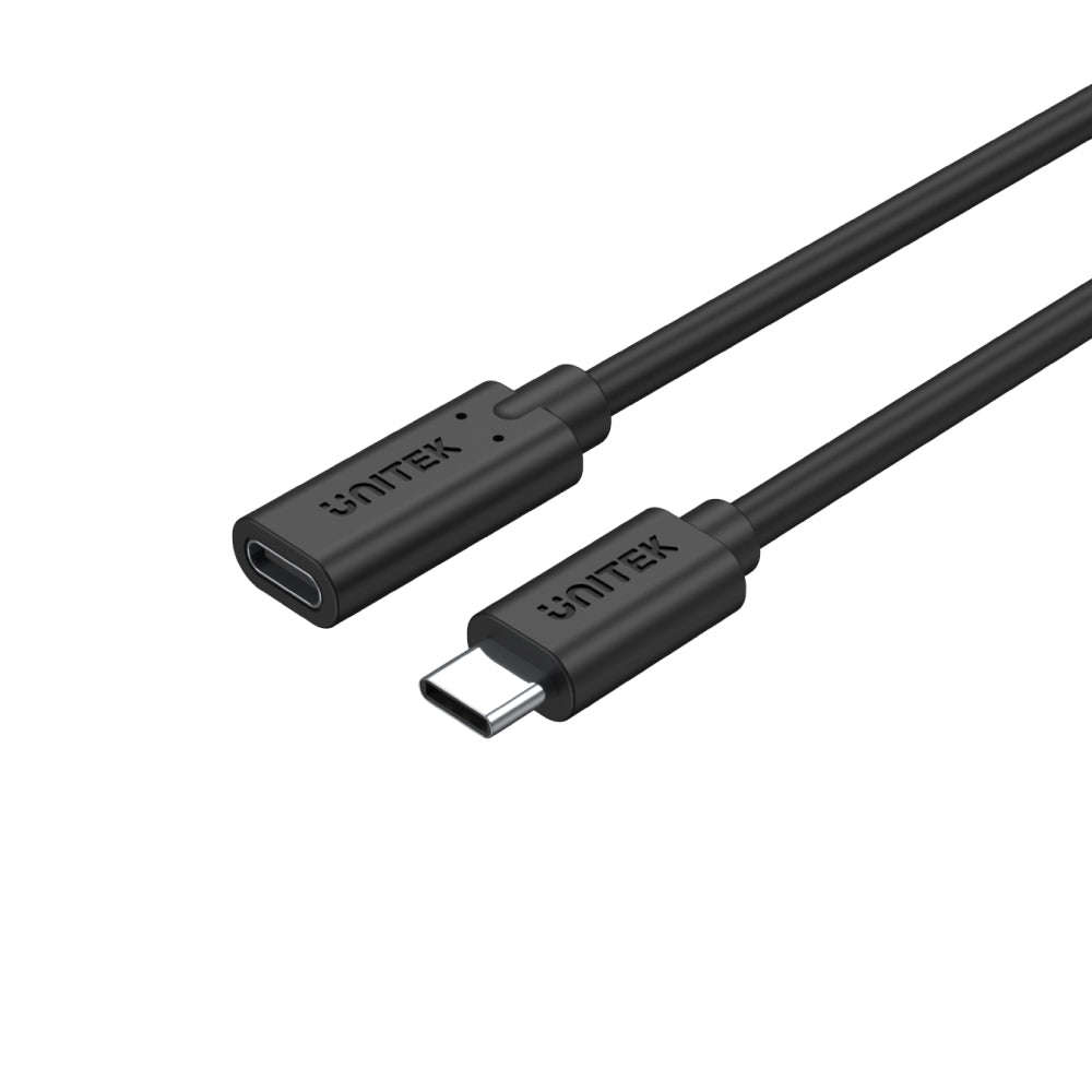 UNITEK 0.5M USB3.2 TYPE-C, M-F EXT CABLE(C14086BK)