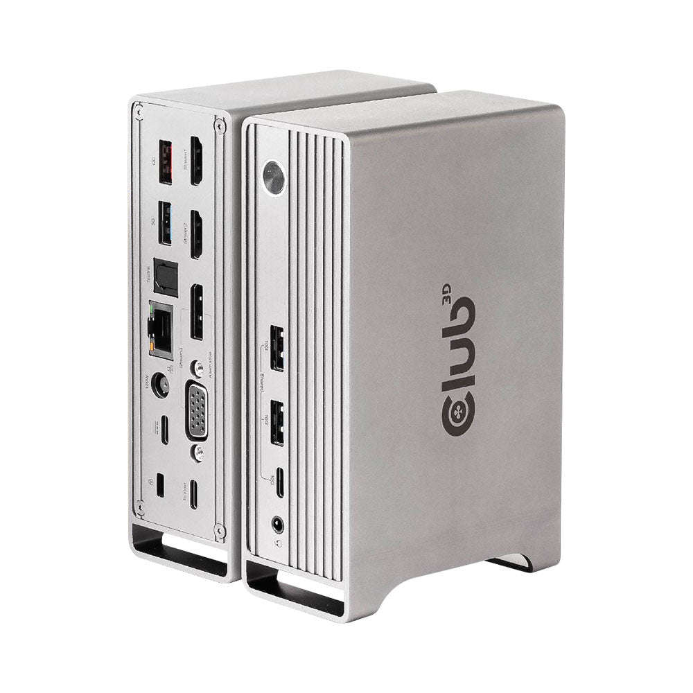 CLUB3D CSV-1564W65 USB GEN1 TYPE-C TRIPLE DISPLAY DYNAMIC PD CHARGING DOCK