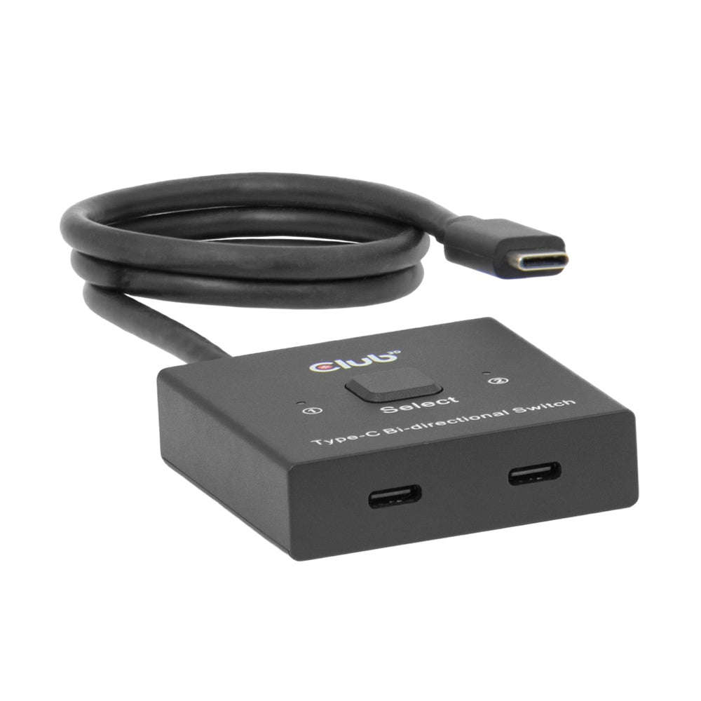 CLUB3D CSV-2511 USB TYPE-C BI-DIRECTIONAL 8K @60HZ VIDEO, 10GBPS DATA AND 100W POWER DELIVERY SWITCH