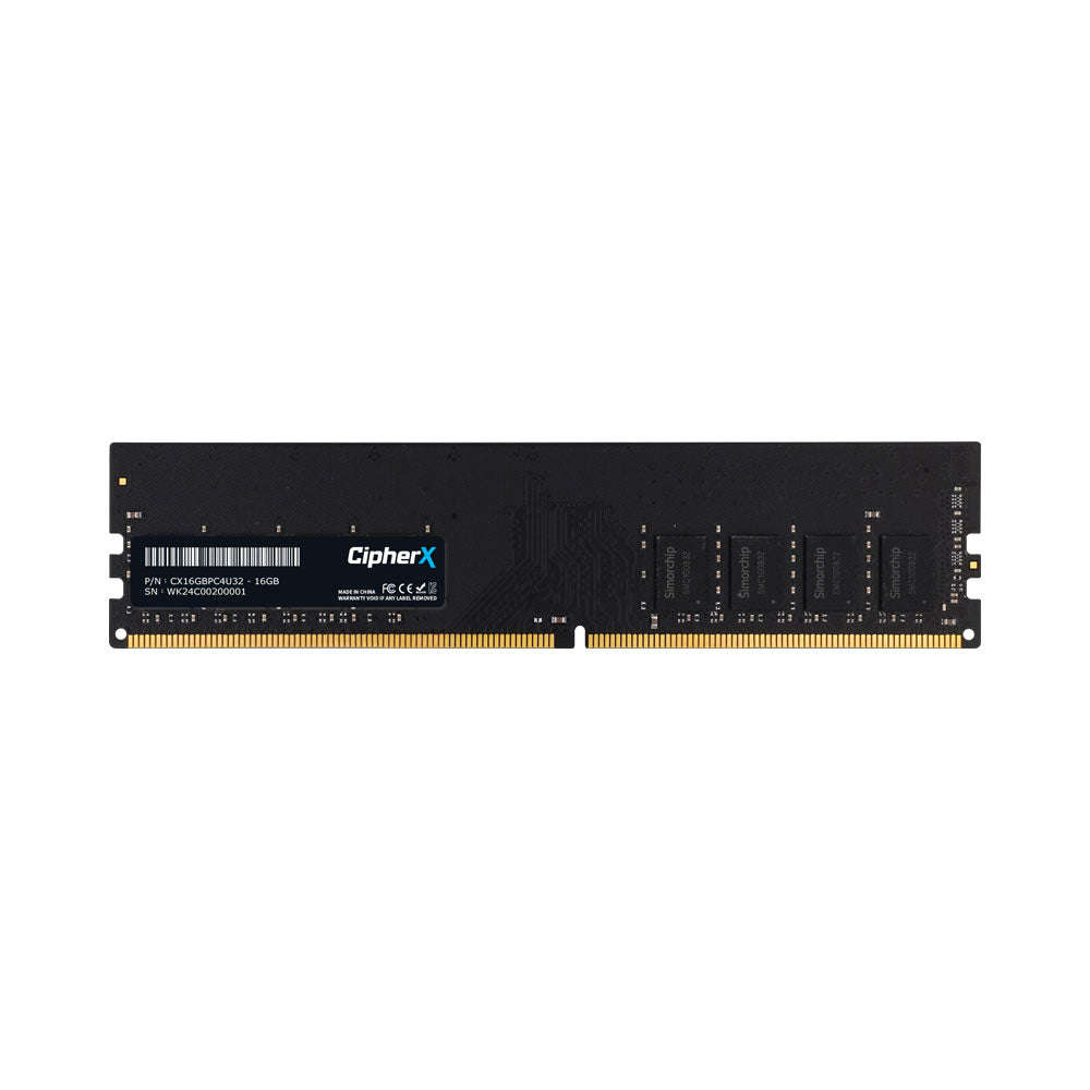CIPHERX 16GB DDR4 UDIMM DESKTOP MEMORY