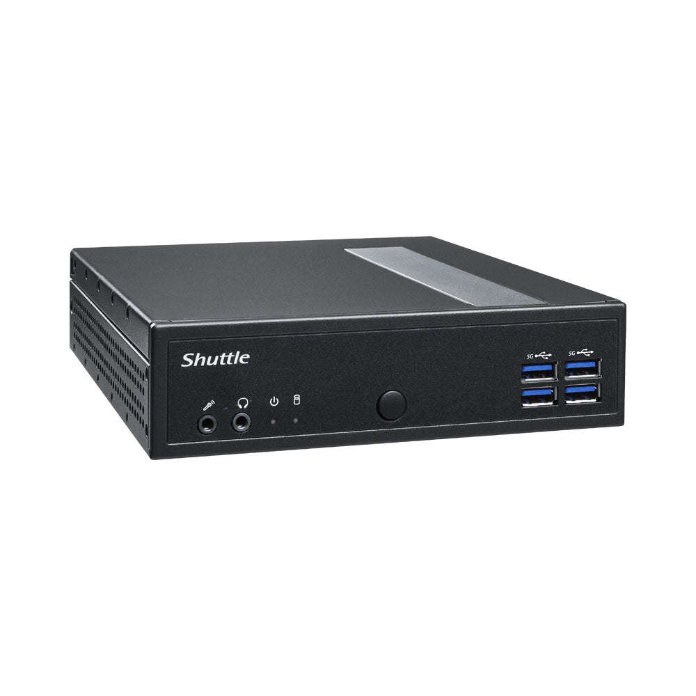 SHUTTLE XPC SLIM DL30N INTEL N100 PROCESSOR, FANLESS 1-LITRE PC SUITABLE FOR 24/7 OPERATION