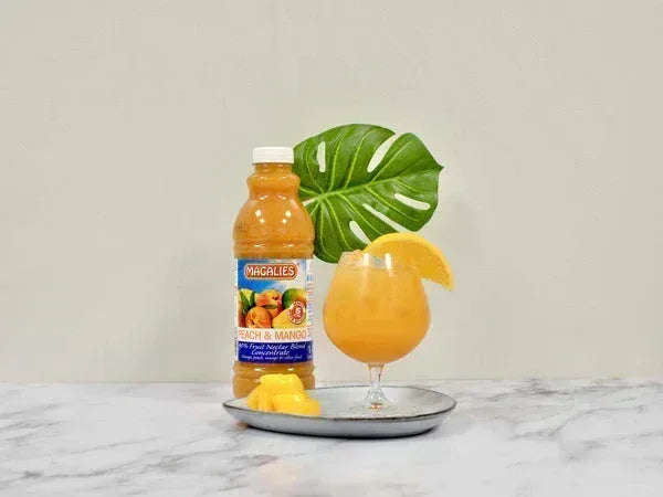 6 x MAGALIES 1 liter Peach & Mango 40% Concentrate (Sold 6x 1L Per Case)
