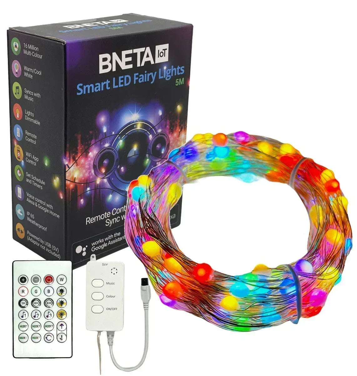 BNETA IoT Smart LED Fairy Lights (5meter)