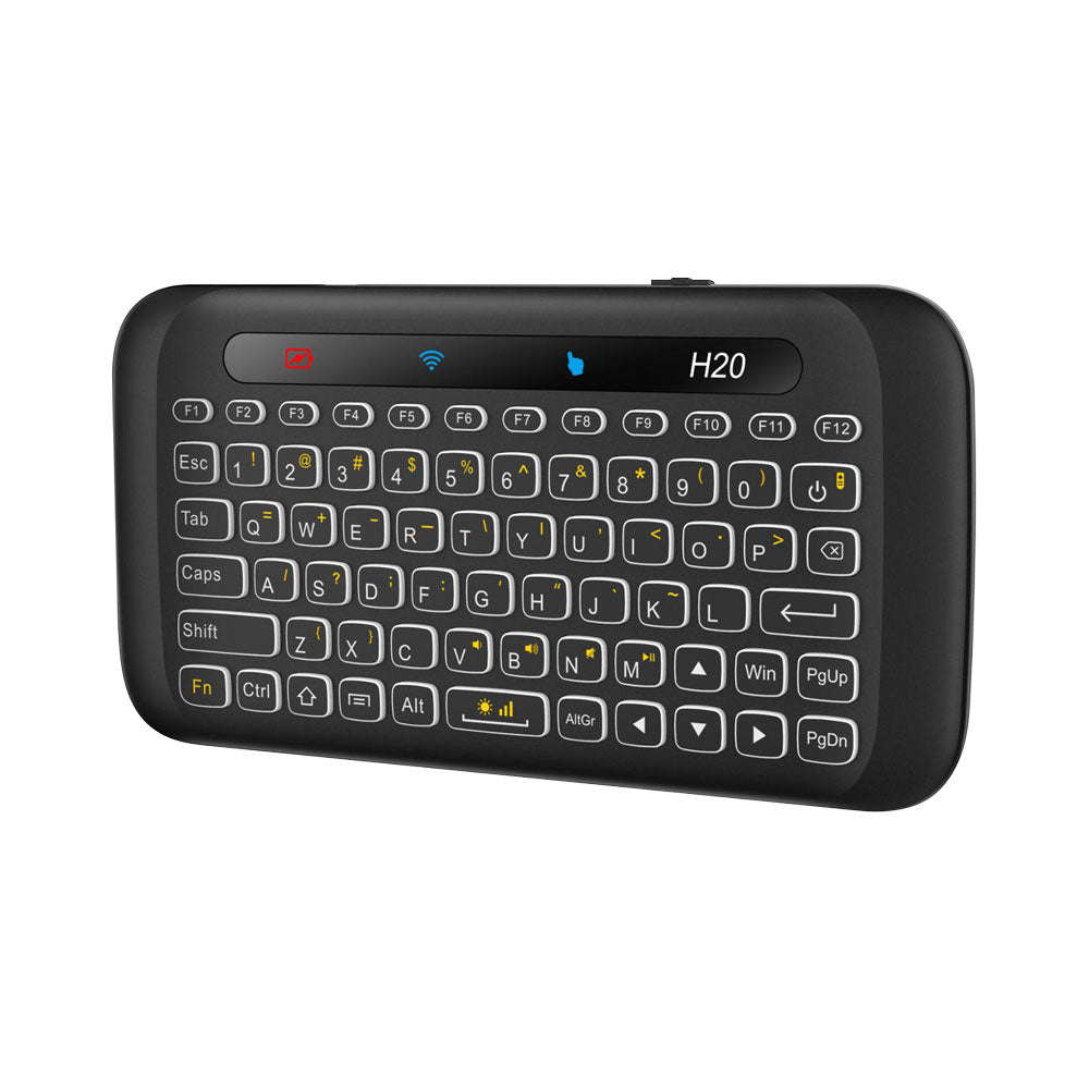 ZOWEETEK 2.4G MINI WIRELESS TOUCHPAD, KBD BLACK*