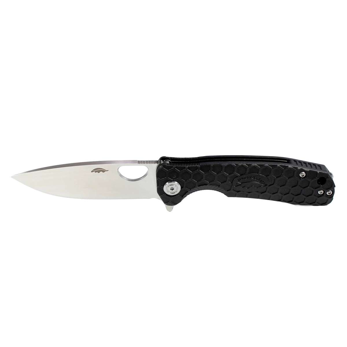 Honey Badger Flipper D2 - Large (No Choil) - Black