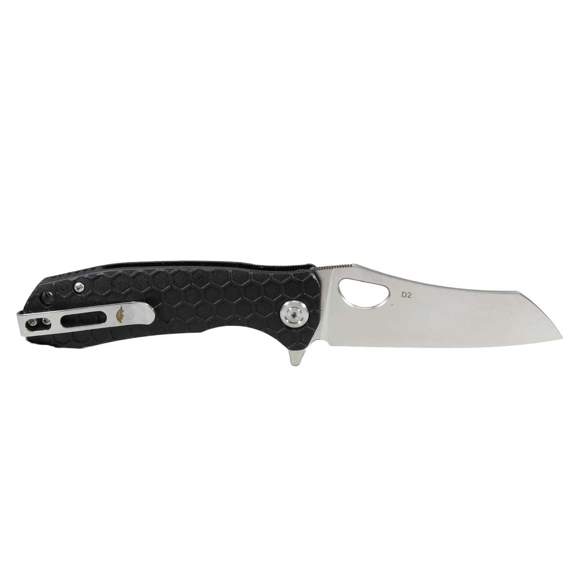 Honey Badger Wharncleaver D2 - Large (No Choil) - Black