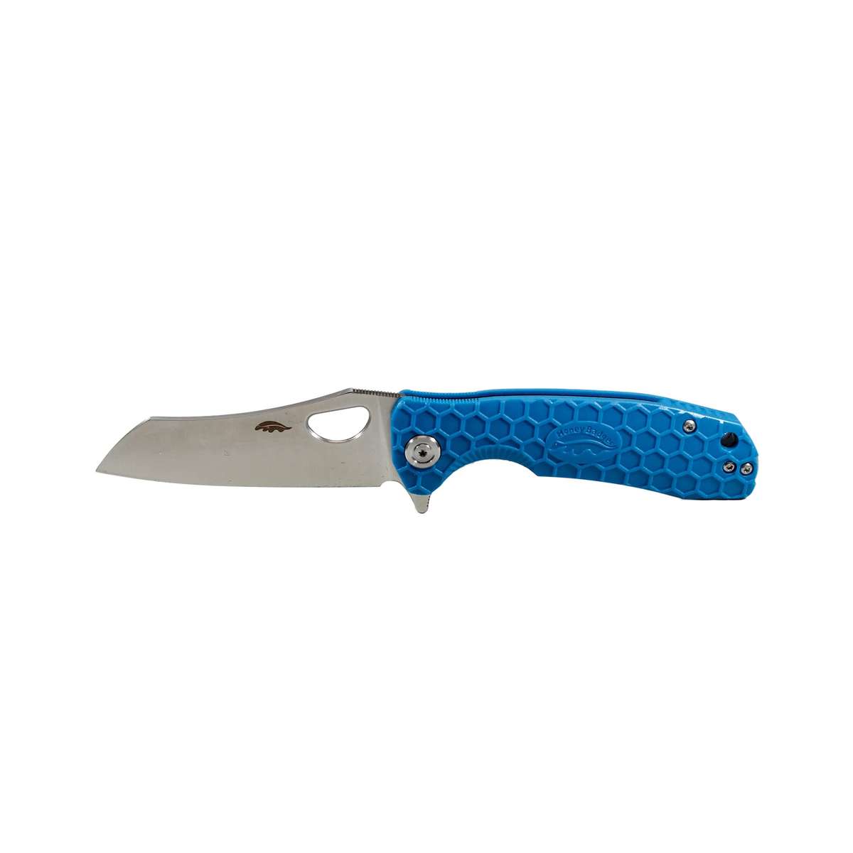 Honey Badger Wharncleaver D2 - Small (No Choil) - Blue