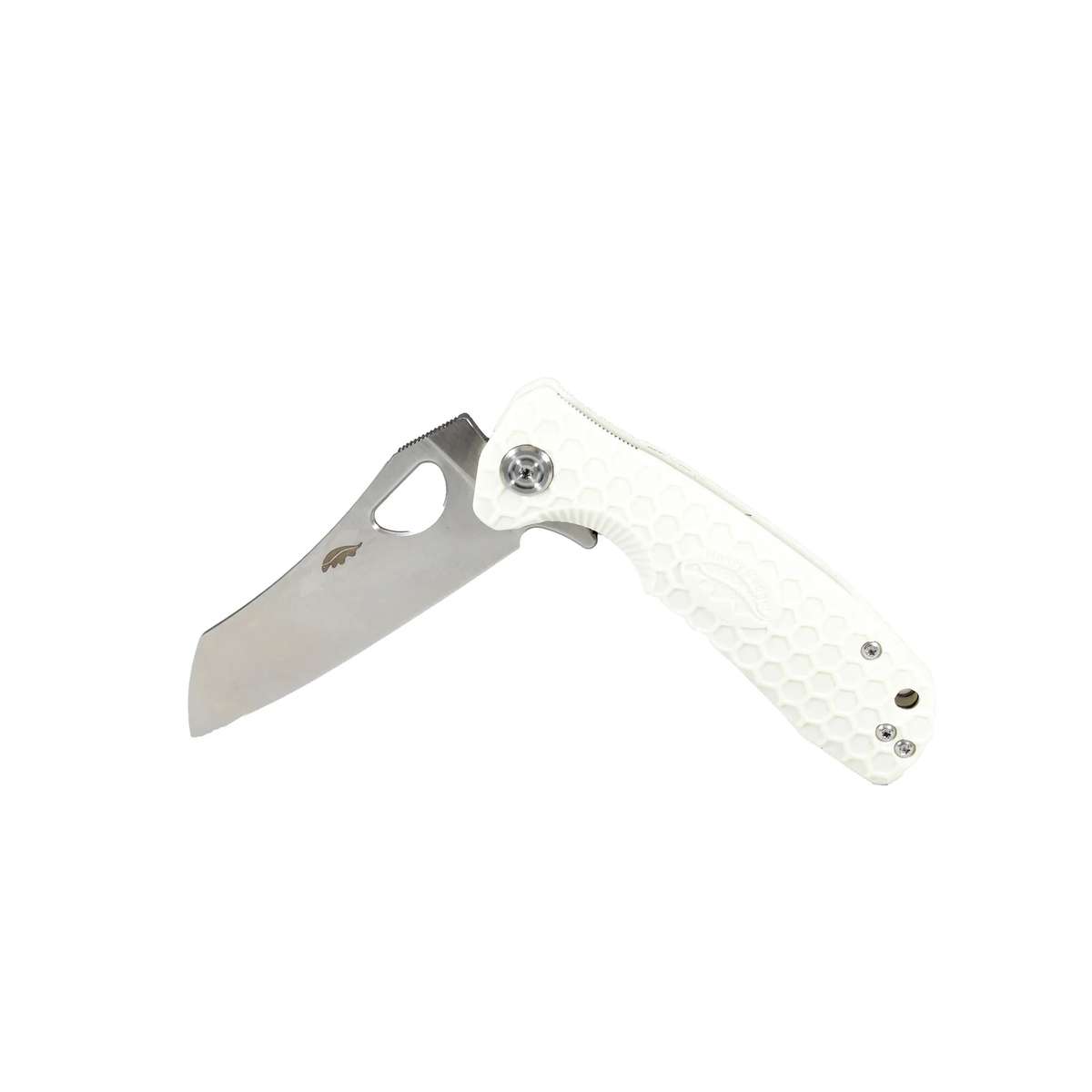 Honey Badger Wharncleaver D2 - Small (No Choil) - White